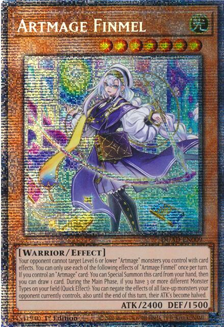 Artmage Finmel - DUAD-EN009 - Starlight Rare - 1st Edition